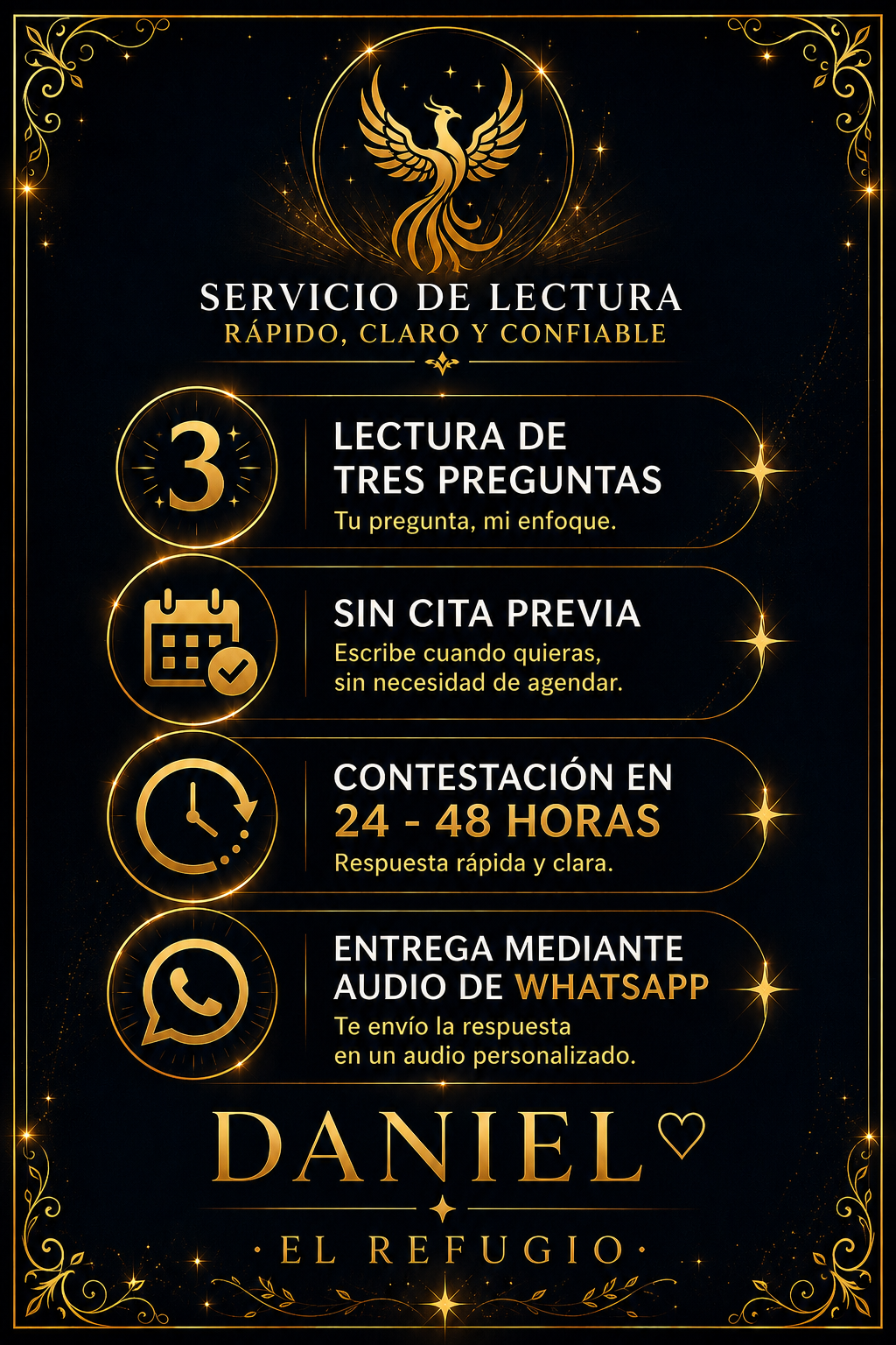 Lectura Urgente De 3 Preguntas Entrega Mediante Audio De Whatsapp (SIN CITA)