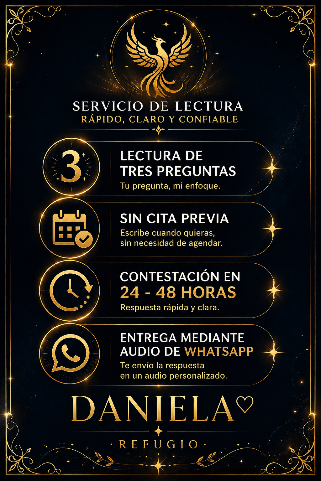 Lectura Urgente De 3 Preguntas Entrega Mediante Audio De Whatsapp (SIN CITA)