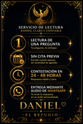 LECTURA DE 1  PREGUNTA MEDIANTE AUDIO DE WHATSAPP (SIN CITA)