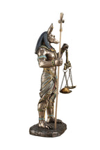 Anubis sosteniendo báscula