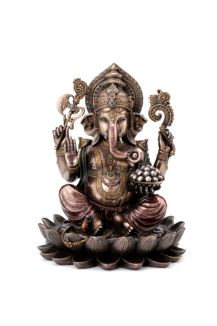 Ganesha Resina Bronce