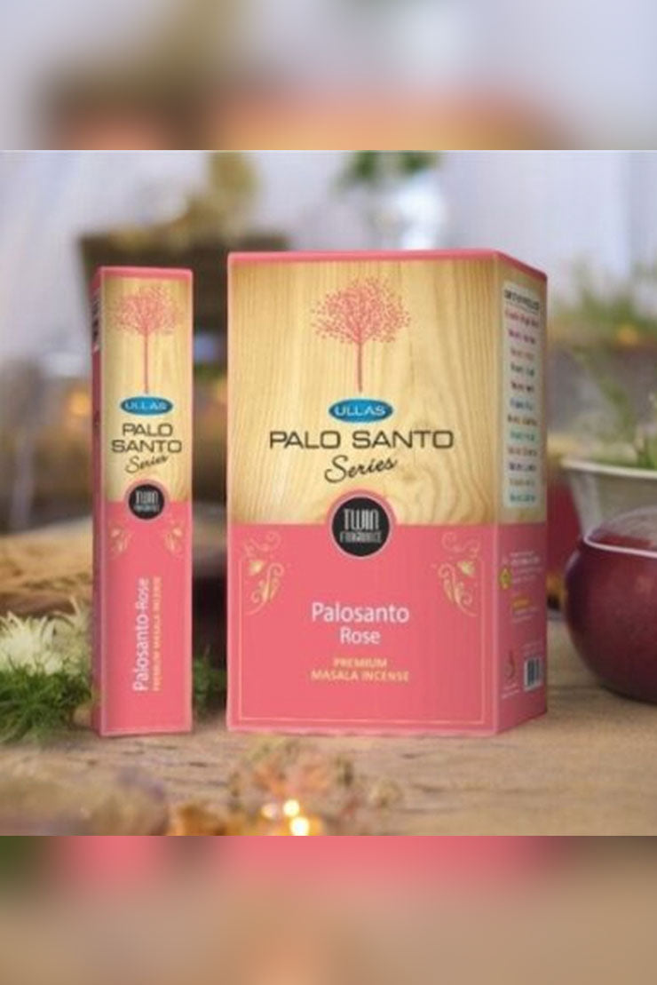 Incienso Palo Santo y Rosas