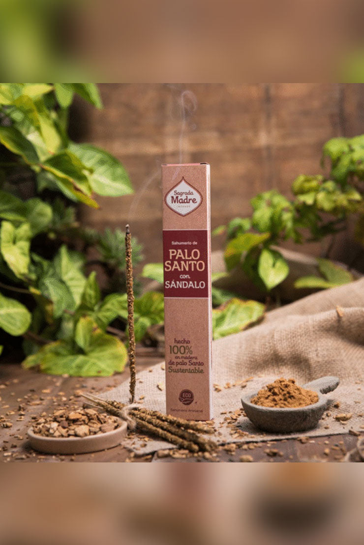 Incienso de Palo Santo con Sándalo