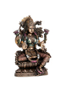 Lakshmi Sentado Resina Bronce