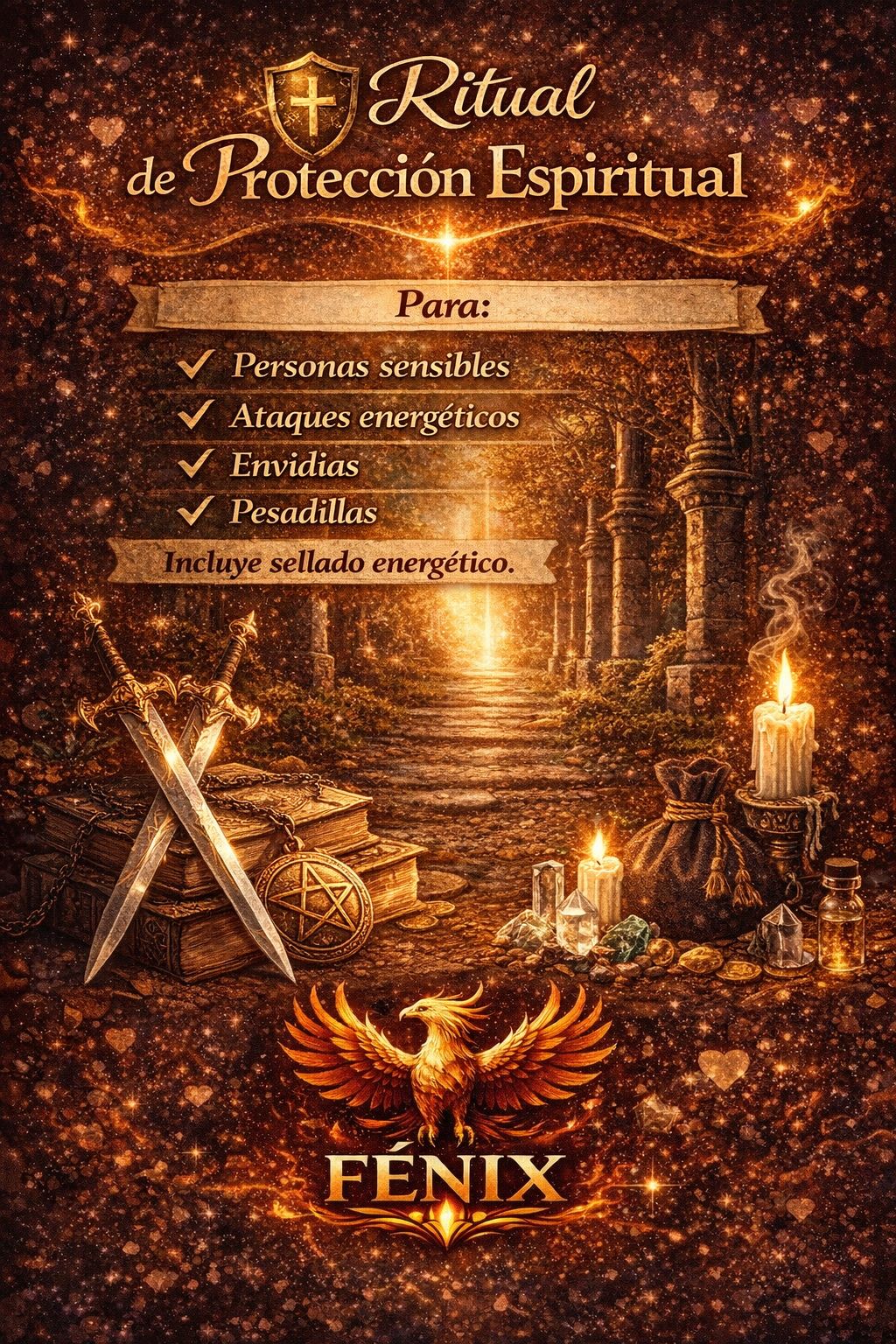 Ritual de Protección Espiritual FÉNIX